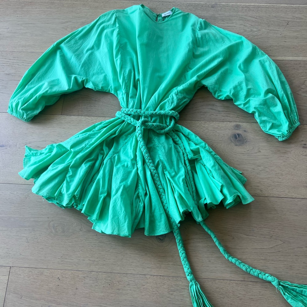 RHODE Light Green Casual Dress